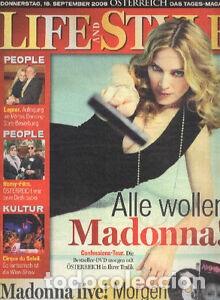 Coleccionismo de Revistas y Peri&oacute;dicos: MADONNA Austrian Magazine Confessions Tour