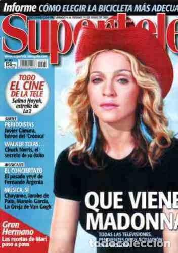Colecionismo de Revistas e Jornais: MADONNA SALMA HAYEK spanish Magazine