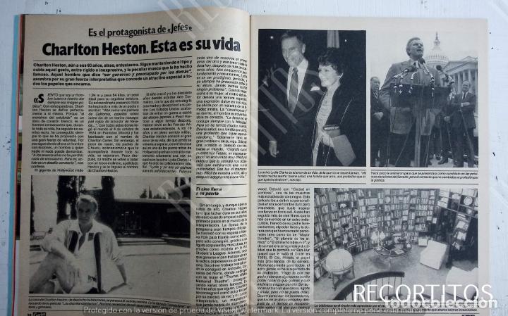 Coleccionismo de Revistas y Peri&oacute;dicos: CHARLTON HESTON los colby los 10 mandamientos