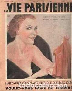 Coleccionismo de Revistas y Peri&oacute;dicos: LA VIE PARISIENNE 34 curiosa ART DECO LEONNEC LISSAC ZALIOUK SACHA magazine rhum