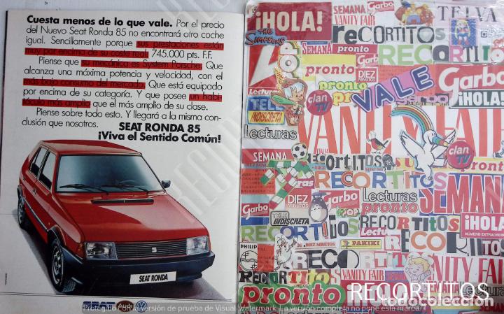 Coleccionismo de revistas y peri&oacute;dicos: seat ronda anuncio publicidad