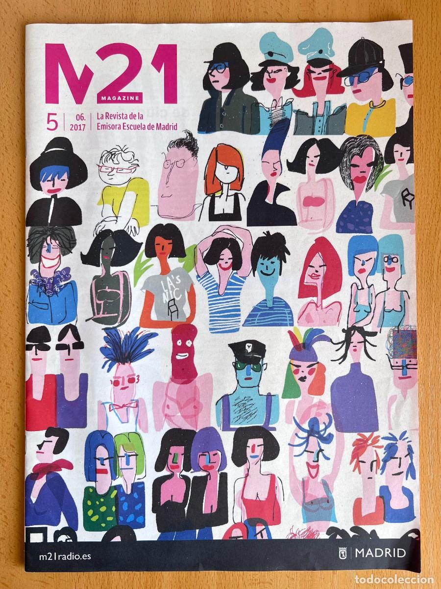 Collectionnisme de Revues et Journaux: M21 MAGAZINE LA REVISTA DE LA EMISORA ESCUELA DE MADRID. N&ordm;5 JUNIO 2017 ORGULLO GAY WORLD PRIDE