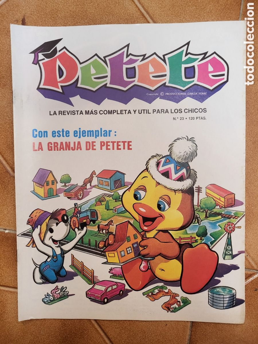 Coleccionismo de Revistas y Peri&oacute;dicos: PETETE n&ordm; 23 - La revista m&aacute;s completa y &uacute;til para los chicos