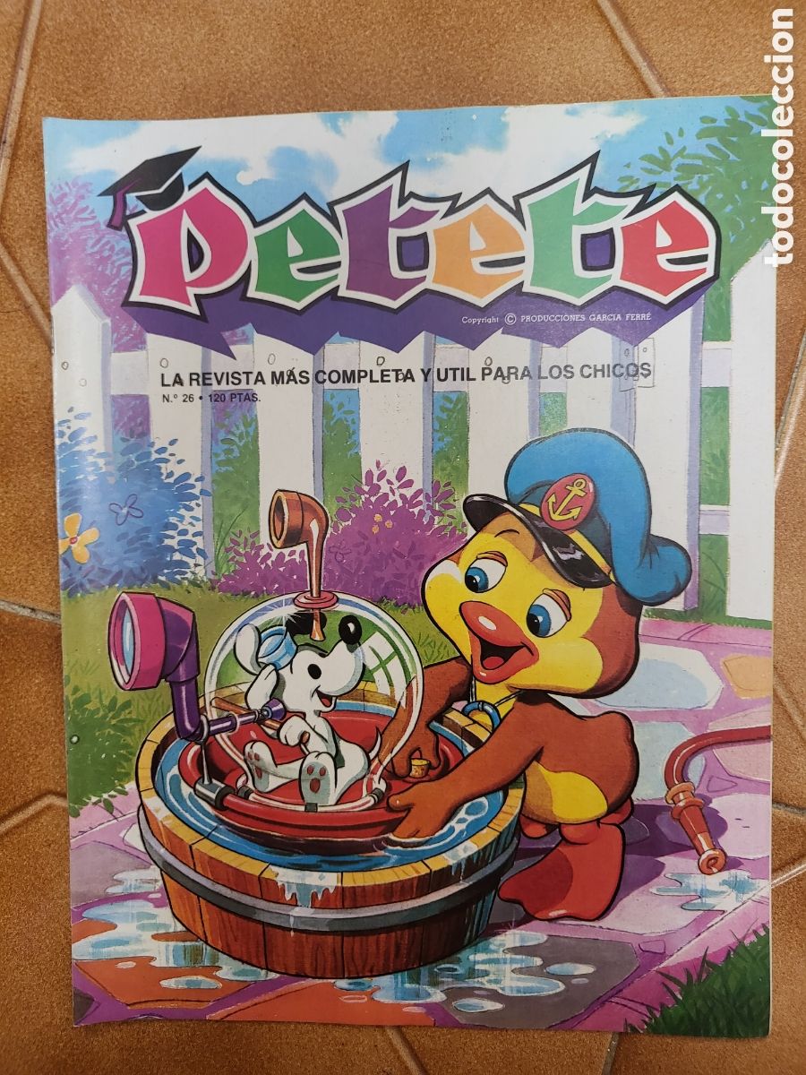 Coleccionismo de Revistas y Peri&oacute;dicos: PETETE n&ordm; 26 - La revista m&aacute;s completa y &uacute;til para los chicos