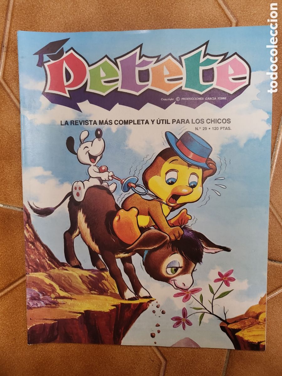Coleccionismo de Revistas y Peri&oacute;dicos: PETETE n&ordm; 29 - La revista m&aacute;s completa y &uacute;til para los chicos