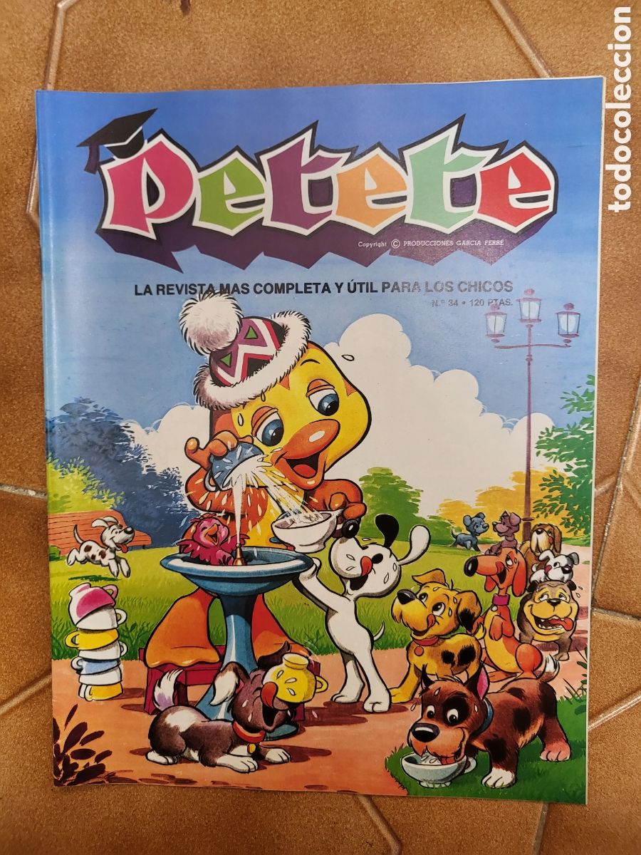 Coleccionismo de Revistas y Peri&oacute;dicos: PETETE n&ordm; 34 - La revista m&aacute;s completa y &uacute;til para los chicos