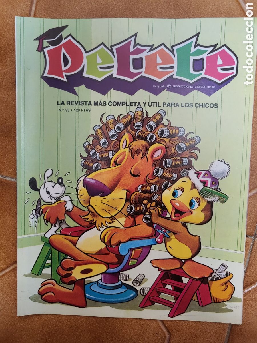 Coleccionismo de Revistas y Peri&oacute;dicos: PETETE n&ordm; 35 - La revista m&aacute;s completa y &uacute;til para los chicos