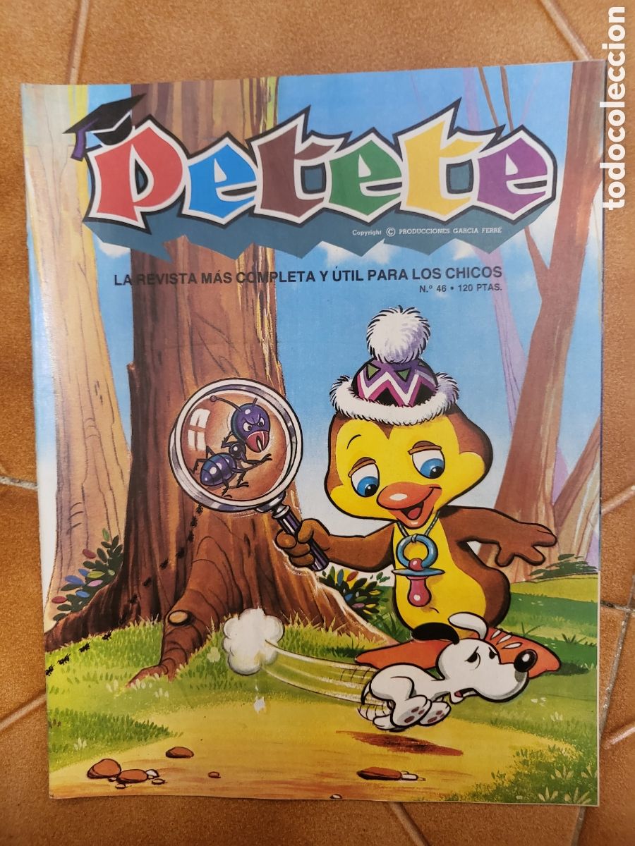 Coleccionismo de Revistas y Peri&oacute;dicos: PETETE n&ordm; 46 - La revista m&aacute;s completa y &uacute;til para los chicos