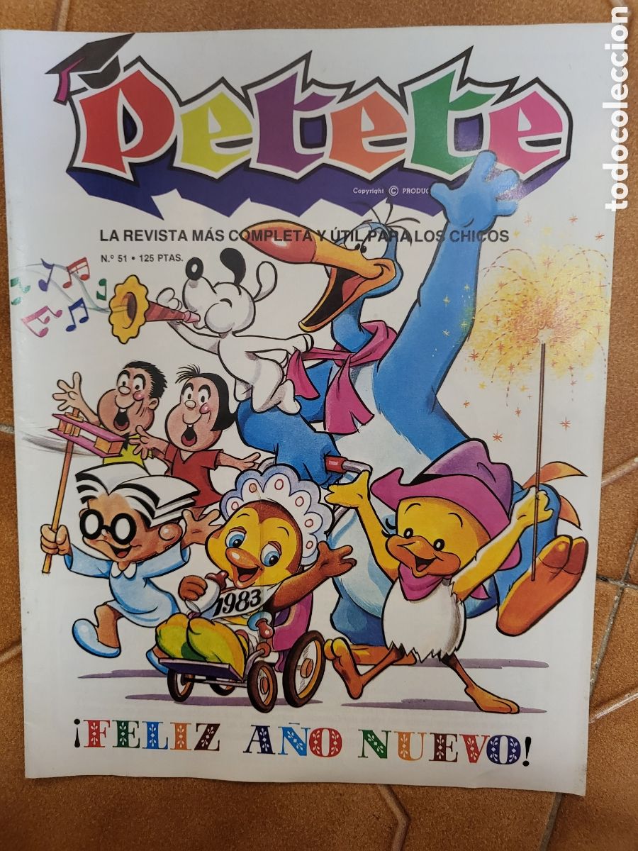 Coleccionismo de Revistas y Peri&oacute;dicos: PETETE n&ordm; 51 - La revista m&aacute;s completa y &uacute;til para los chicos