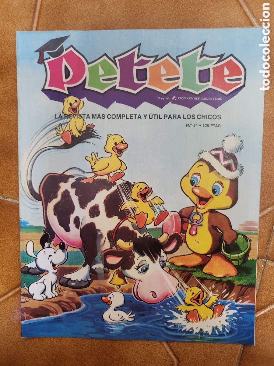 Coleccionismo de Revistas y Peri&oacute;dicos: PETETE n&ordm; 54 - La revista m&aacute;s completa y &uacute;til para los chicos