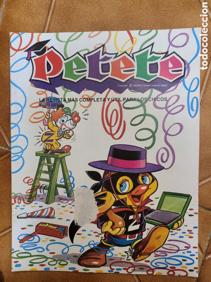Coleccionismo de Revistas y Peri&oacute;dicos: PETETE n&ordm; 57 - La revista m&aacute;s completa y &uacute;til para los chicos