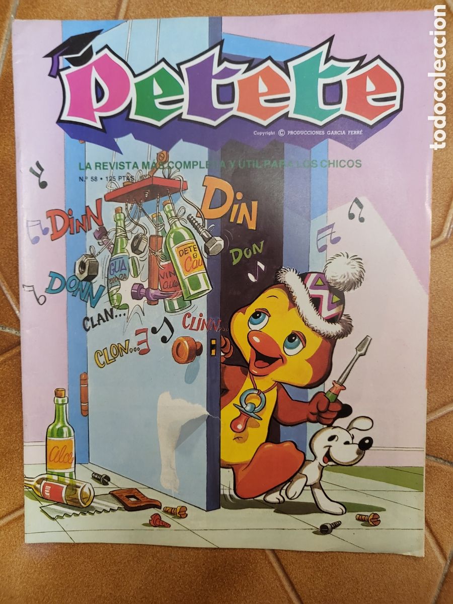 Coleccionismo de Revistas y Peri&oacute;dicos: PETETE n&ordm; 58 - La revista m&aacute;s completa y &uacute;til para los chicos