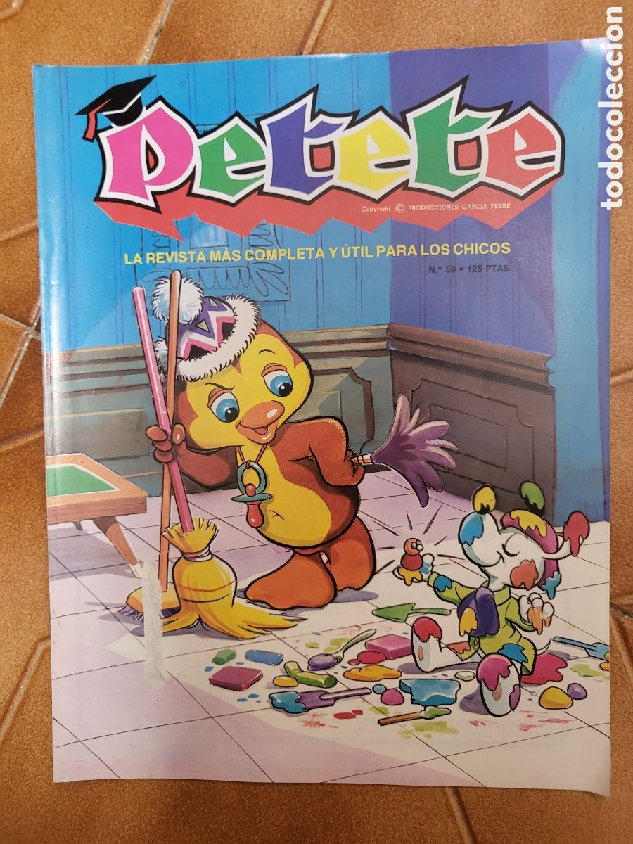 Coleccionismo de Revistas y Peri&oacute;dicos: PETETE n&ordm; 59 - La revista m&aacute;s completa y &uacute;til para los chicos