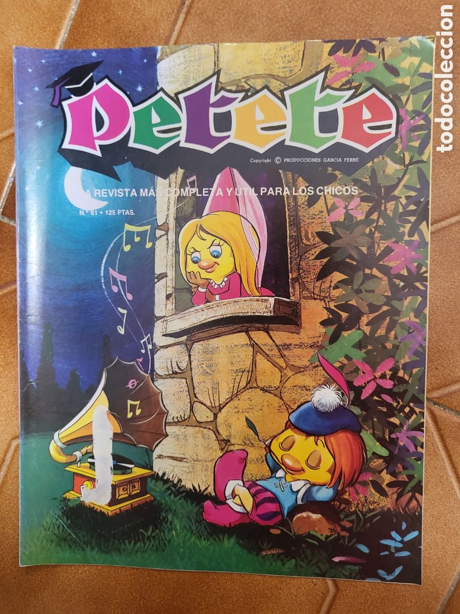 Coleccionismo de Revistas y Peri&oacute;dicos: PETETE n&ordm; 61 - La revista m&aacute;s completa y &uacute;til para los chicos
