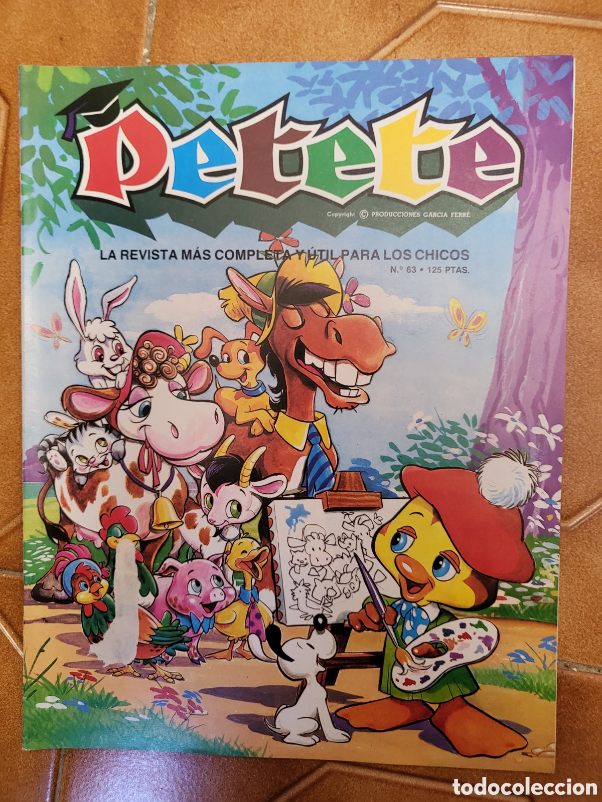 Coleccionismo de Revistas y Peri&oacute;dicos: PETETE n&ordm; 63 - La revista m&aacute;s completa y &uacute;til para los chicos
