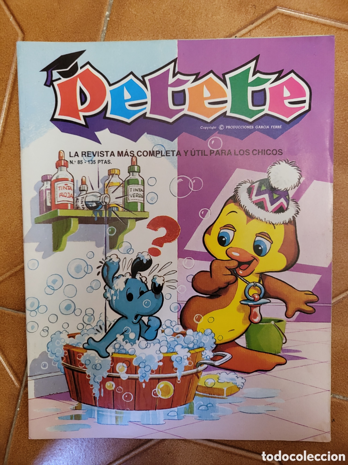 Coleccionismo de Revistas y Peri&oacute;dicos: PETETE n&ordm; 85 - La revista m&aacute;s completa y &uacute;til para los chicos