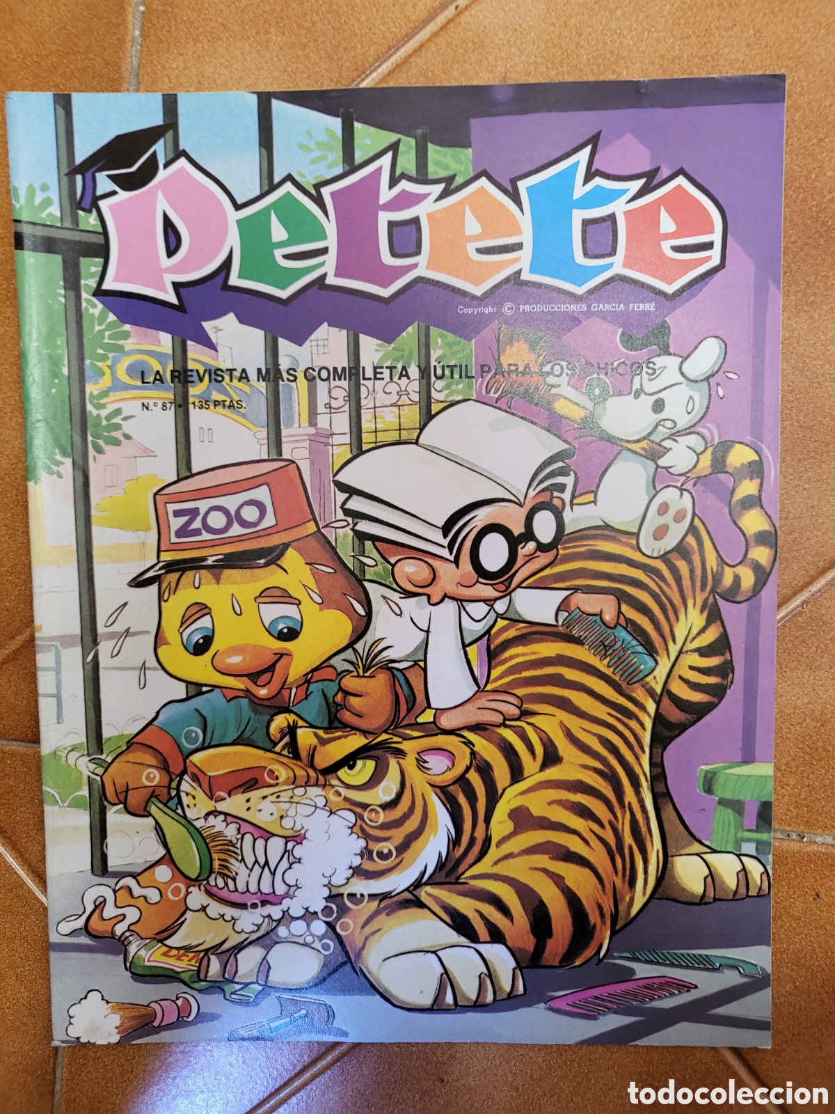 Coleccionismo de Revistas y Peri&oacute;dicos: PETETE n&ordm; 87 - La revista m&aacute;s completa y &uacute;til para los chicos