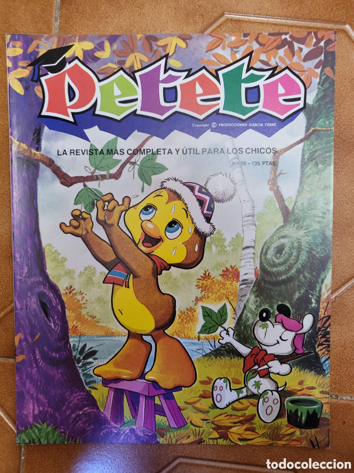 Coleccionismo de Revistas y Peri&oacute;dicos: PETETE n&ordm; 89 - La revista m&aacute;s completa y &uacute;til para los chicos