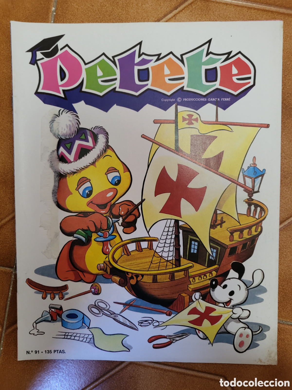 Coleccionismo de Revistas y Peri&oacute;dicos: PETETE n&ordm; 91 - La revista m&aacute;s completa y &uacute;til para los chicos
