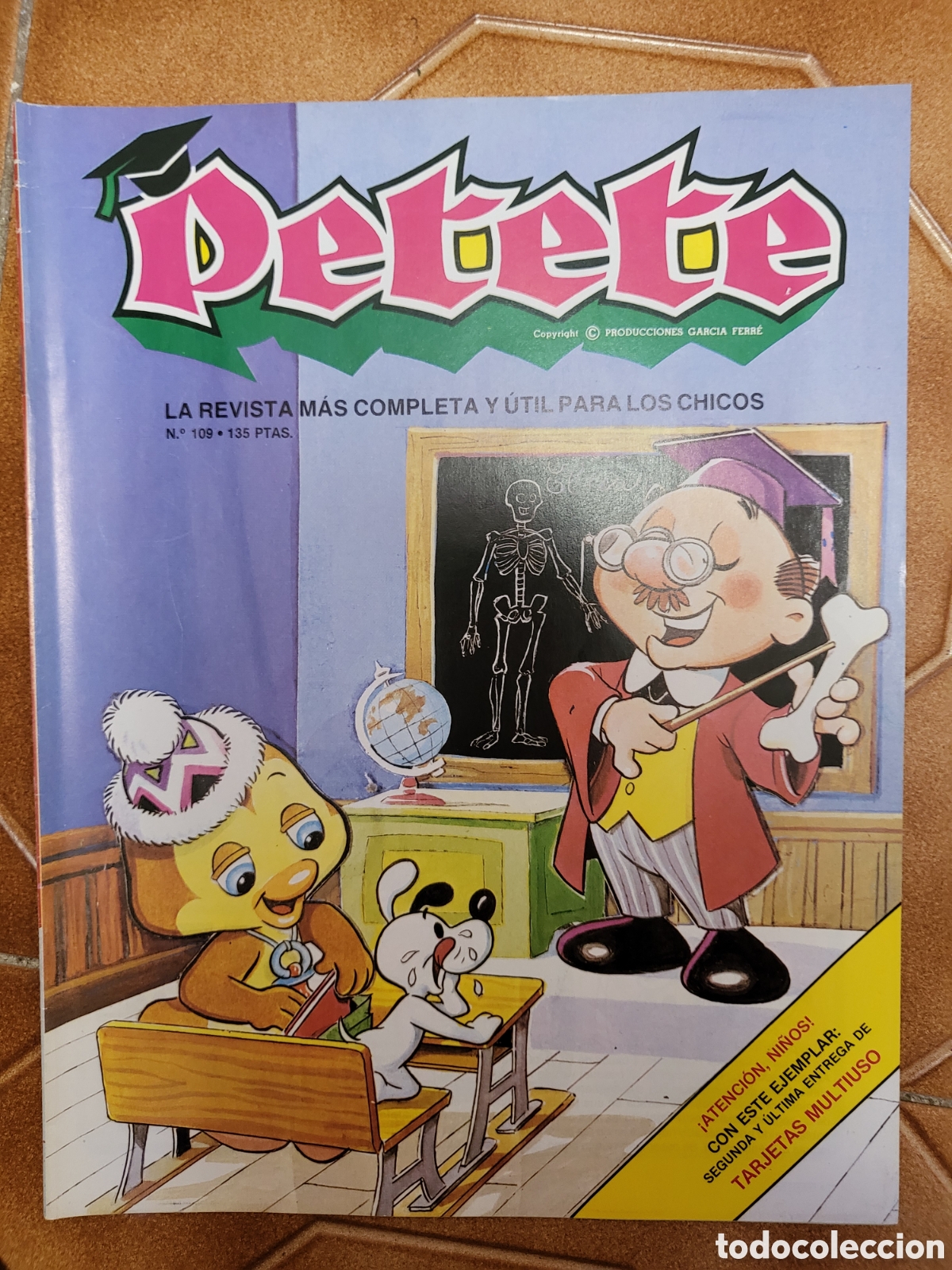 Coleccionismo de Revistas y Peri&oacute;dicos: PETETE n&ordm; 109 - La revista m&aacute;s completa y &uacute;til para los chicos