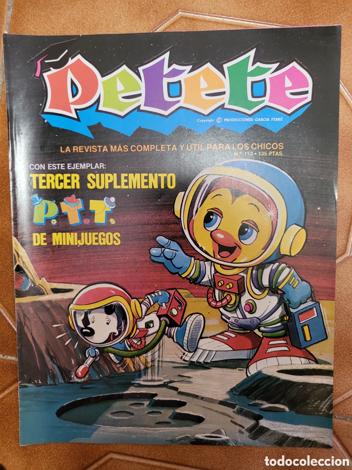 Coleccionismo de Revistas y Peri&oacute;dicos: PETETE n&ordm; 112 - La revista m&aacute;s completa y &uacute;til para los chicos
