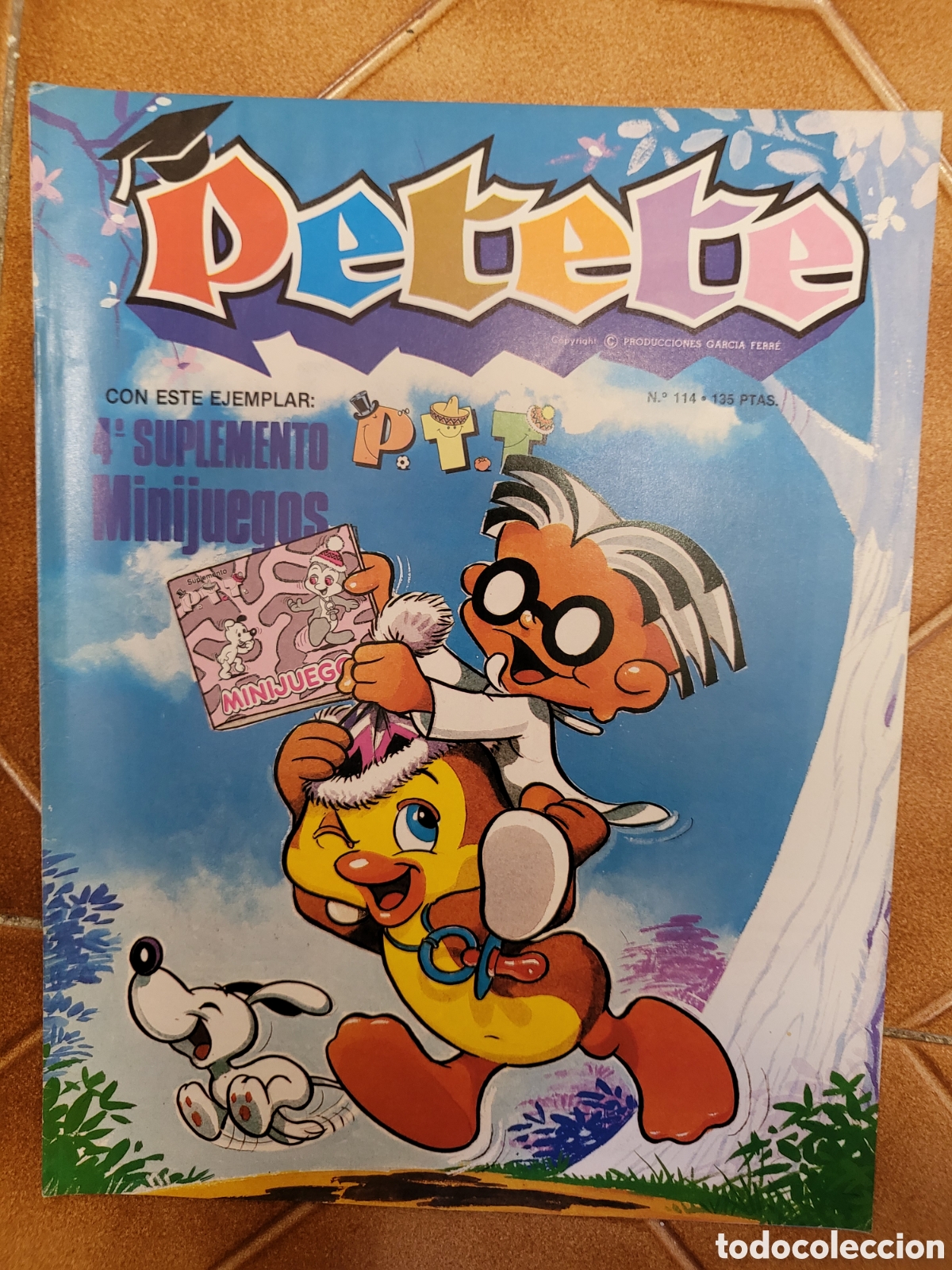 Coleccionismo de Revistas y Peri&oacute;dicos: PETETE n&ordm; 114 - La revista m&aacute;s completa y &uacute;til para los chicos