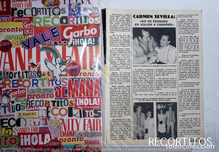 Coleccionismo de Revistas y Peri&oacute;dicos: carmen sevilla vicente patuel