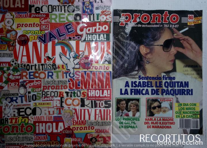 Coleccionismo de Revistas y Peri&oacute;dicos: recorte portada isabel pantoja