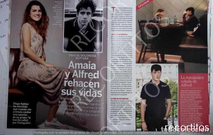 Coleccionismo de Revistas y Peri&oacute;dicos: AMAIA ALFRED EUROVISION OT