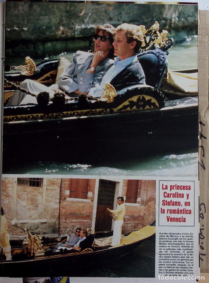 Collectionnisme de Revues et Journaux: carolina de monaco stefano casiraghi VENECIA