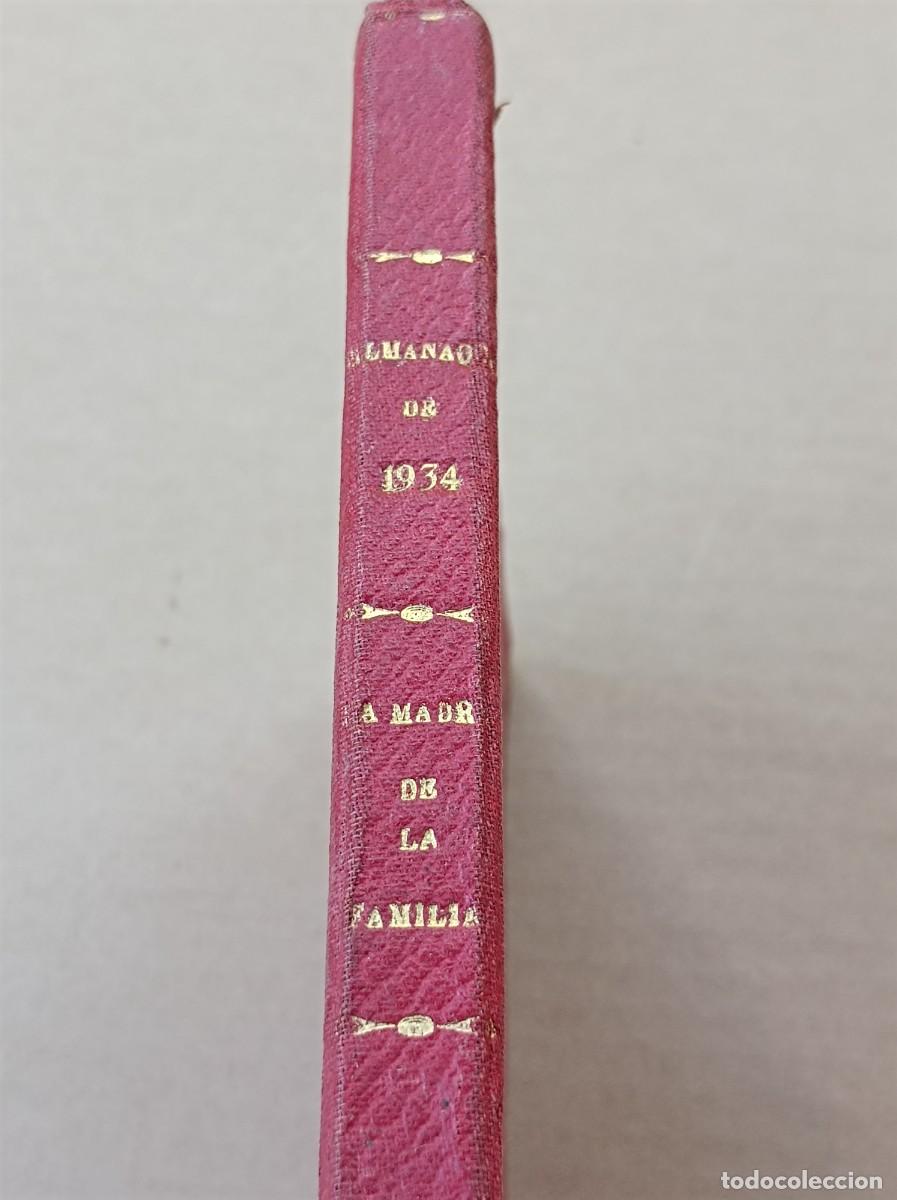 Collezionismo di Riviste e Giornali: LIBRO ENCUADERNADO ALMANAQUE DE LA MADRE DE FAMILA 1934