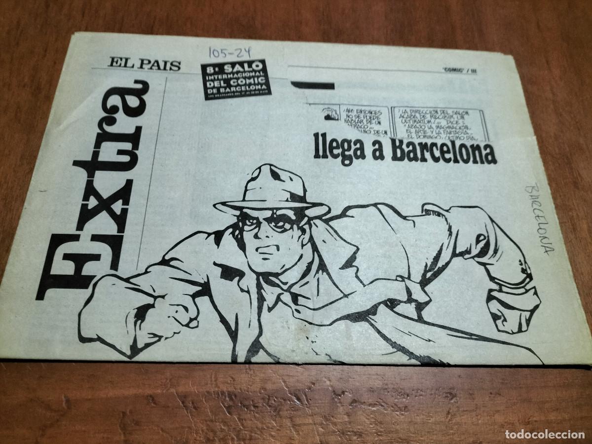 Collezionismo di Riviste e Giornali: SUPLEMENTO EL PAIS. SAL&Oacute;N DEL C&Oacute;MIC 1990. 8 P&Aacute;GINAS. LE FALTA UN TROCITO EN PORTADA