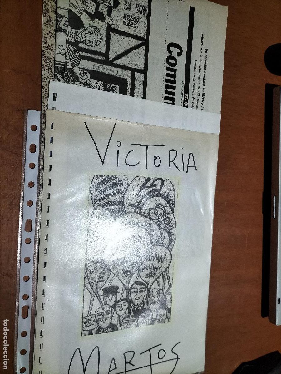 Collezionismo di Riviste e Giornali: VICTORIA MARTOS. DIFERENTES COMIC Y RECORTE. P&Aacute;GINAS. ARTICULO EXTRAIDO REVISTA. BUEN ESTADO. GRAPA
