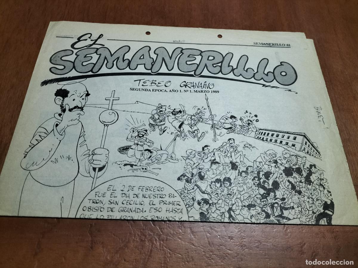 Collezionismo di Riviste e Giornali: EL SEMANERILLO 1. SUPLEMENTO 4 P&Aacute;GINAS. EXTRAIDO PERI&Oacute;DICO O REVISTA. GRAPA