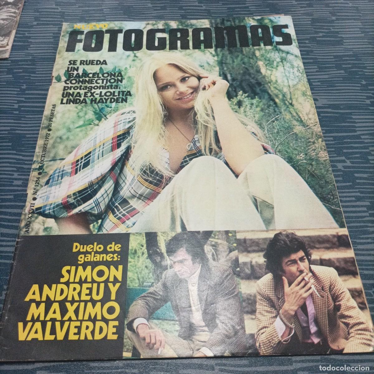 Coleccionismo de Revistas y Peri&oacute;dicos: REVISTA NUEVO FOTOGRAMAS,NUM.1254, 27 OCTUBRE 1972,62 PAG.