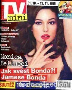 Coleccionismo de Revistas y Peri&oacute;dicos: MONICA BELLUCCI sexy JAMES BOND Girl ALAIN DELON vanessa paradis sophie marceau revista