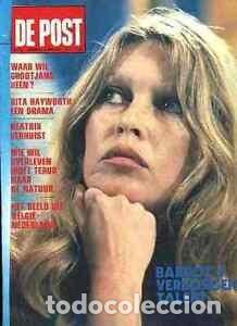 Coleccionismo de Revistas y Peri&oacute;dicos: BRIGITTE BARDOT Full-Cover De Post 1977 KAREN CHERYL Magazine revista