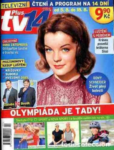Coleccionismo de Revistas y Peri&oacute;dicos: ROMY SCHNEIDER SISSI rare Cover + pages inside magazine revista