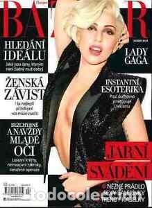 Collezionismo di Riviste e Giornali: LADY GAGA Harper's Bazaar Foreign Magazine czech Models Fashion Glamour sexy revista