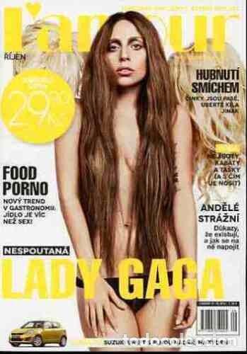 Collezionismo di Riviste e Giornali: LADY GAGA sexy L'amour Magazine czech models desnuda revista