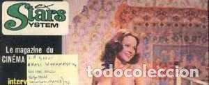Coleccionismo de revistas y peri&oacute;dicos: Stars System Laura ANTONELLI desnuda BARBARA BOUCHET MARLENE MYLLER MONOD Magazine revista