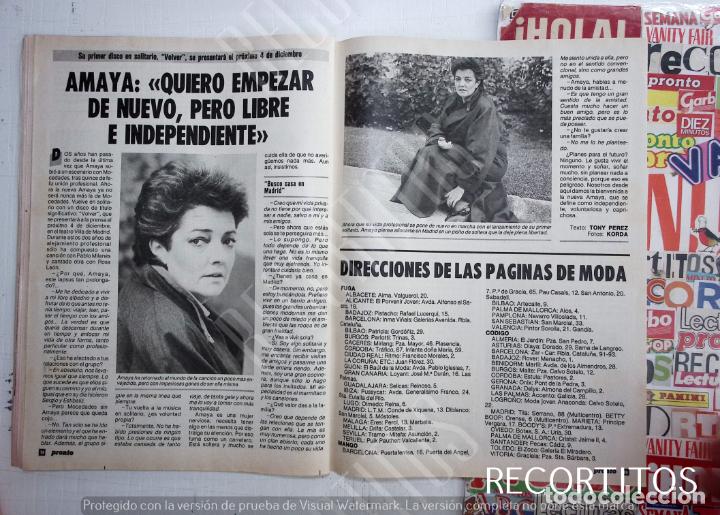 Coleccionismo de Revistas y Peri&oacute;dicos: amaya izaskun mocedades URANGA