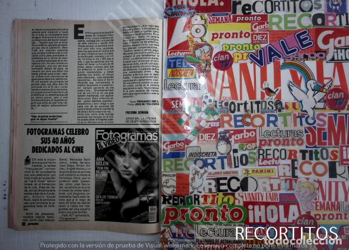 Coleccionismo de Revistas y Peri&oacute;dicos: anuncio ana belen en fotogramas