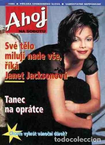 Coleccionismo de Revistas y Peri&oacute;dicos: JANET JACKSON michael sister - very rare magazine 1995 revista