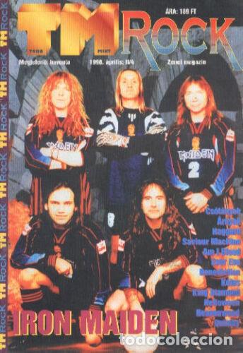 Coleccionismo de Revistas y Peri&oacute;dicos: IRON MAIDEN KING DIAMOND Hungarian Magazine revista
