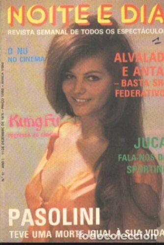 Coleccionismo de Revistas y Peri&oacute;dicos: CLAUDIA CARDINALE sexy MARIA CALLAS LA Portugues Magazine Magazine revista