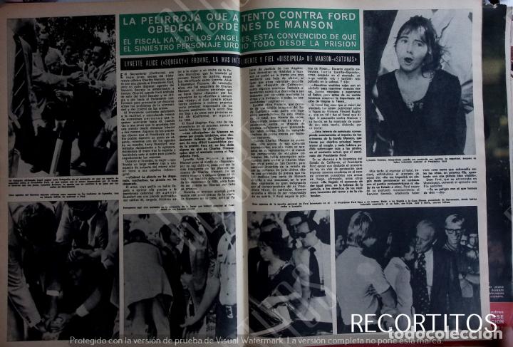 Collection Magazines and Newspapers: lynette alice atento contra ford por ordenes de charles manson