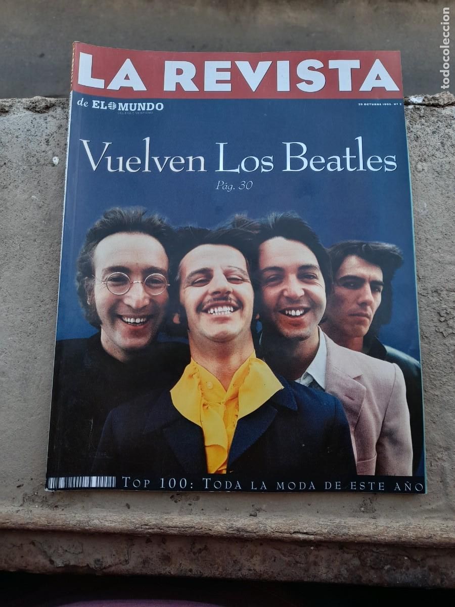 Coleccionismo de Revistas y Peri&oacute;dicos: Revista de el mundo N&deg; 2 Beatles M&oacute;nica Seles Jodie Foster
