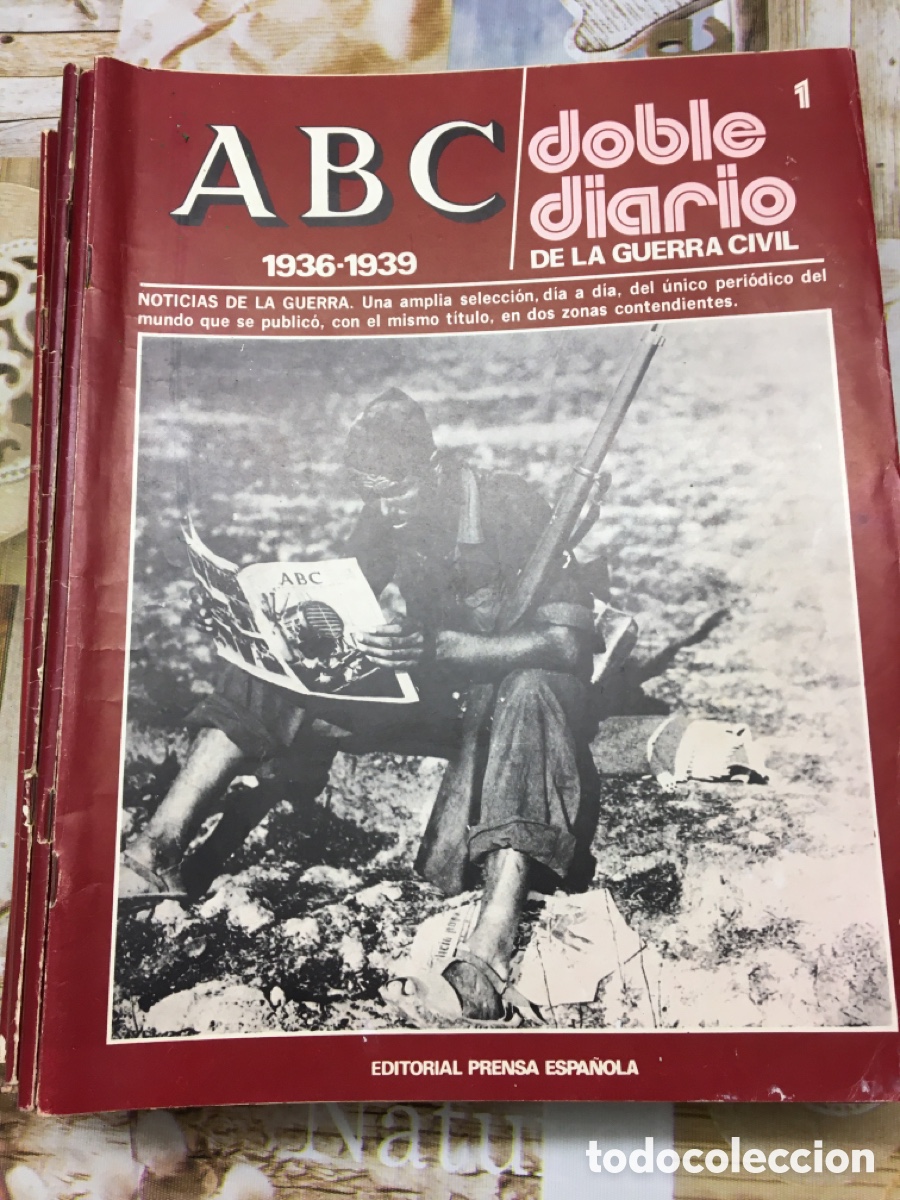 Coleccionismo de Revistas y Peri&oacute;dicos: ABC.Doble diario de la Guerra Civil.1978.