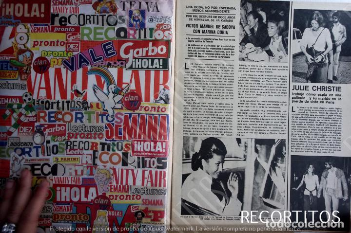 Coleccionismo de Revistas y Peri&oacute;dicos: VICTOR MANUEL DE SABOYA ARINA DORIA julie christie